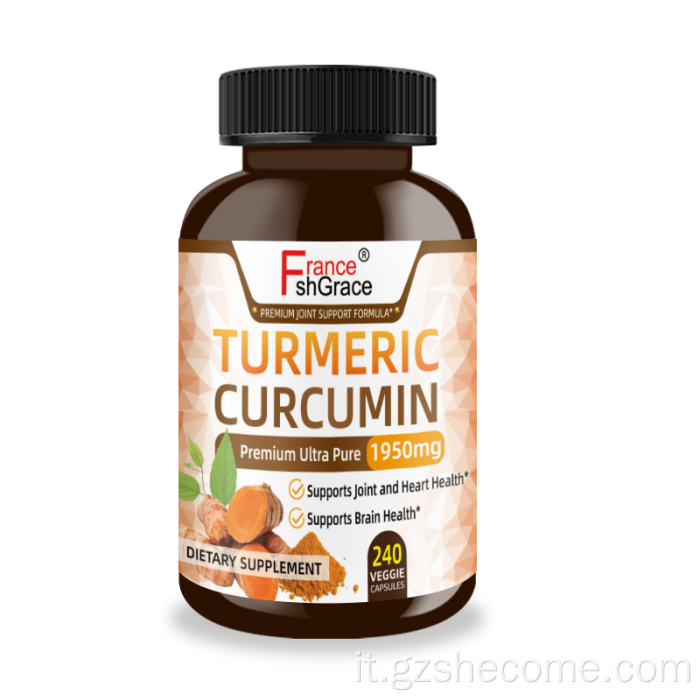Curcumina di curcuma Prevenire le capsule di estratto di curcumina cancro